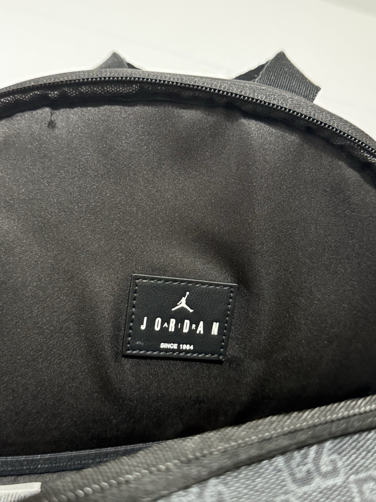 Nike Air Jordan Monogram 20L Black Patch Backpack Bookbag Bag MA9155-023 NEW
