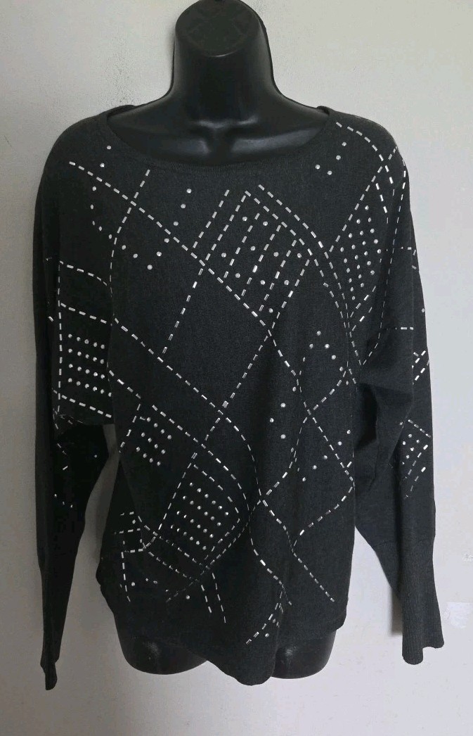 Spence Embellished Sweater Size XL New With Tags