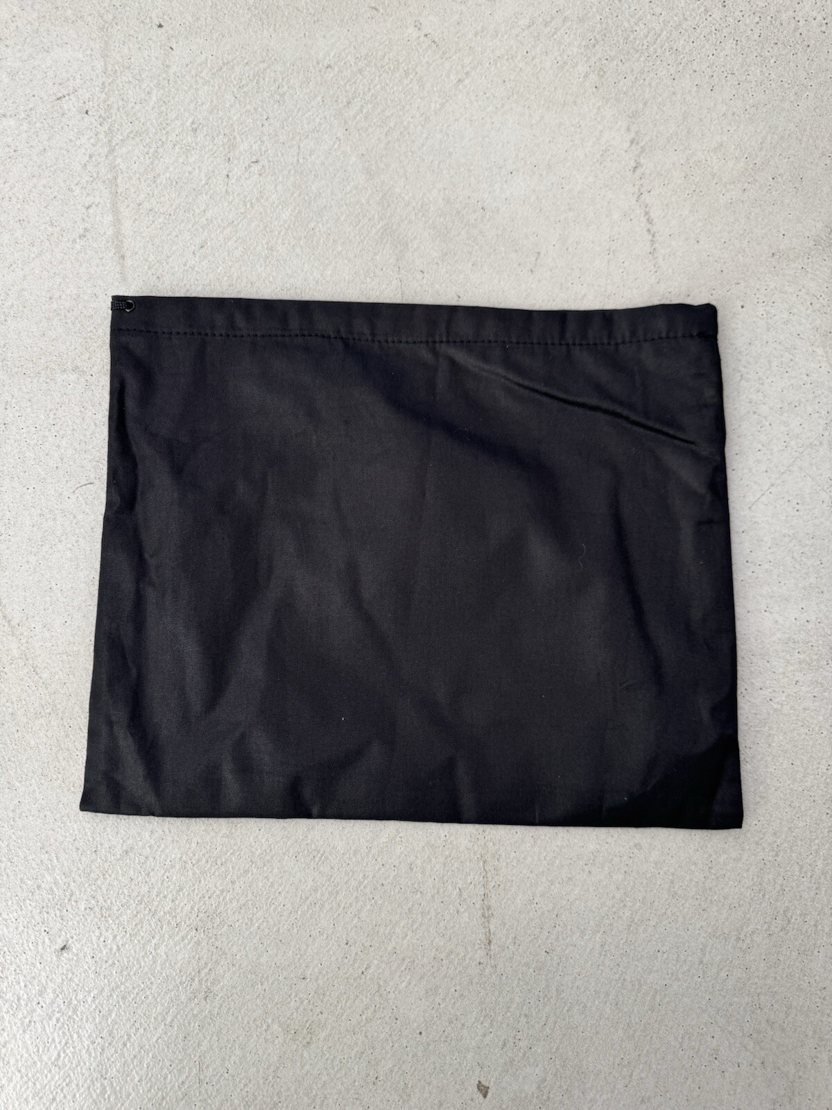 Saint Laurent Black Cloth Lined Dust Bag 14″x11.5″ Designer Drawstring