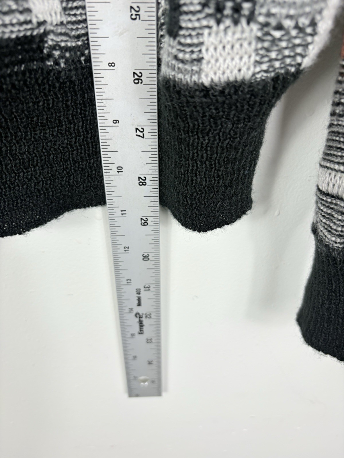 Vtg 80s 90s Men’s Sweater Large Geometric Grandpa Grunge Hip Hop Preppy Academia