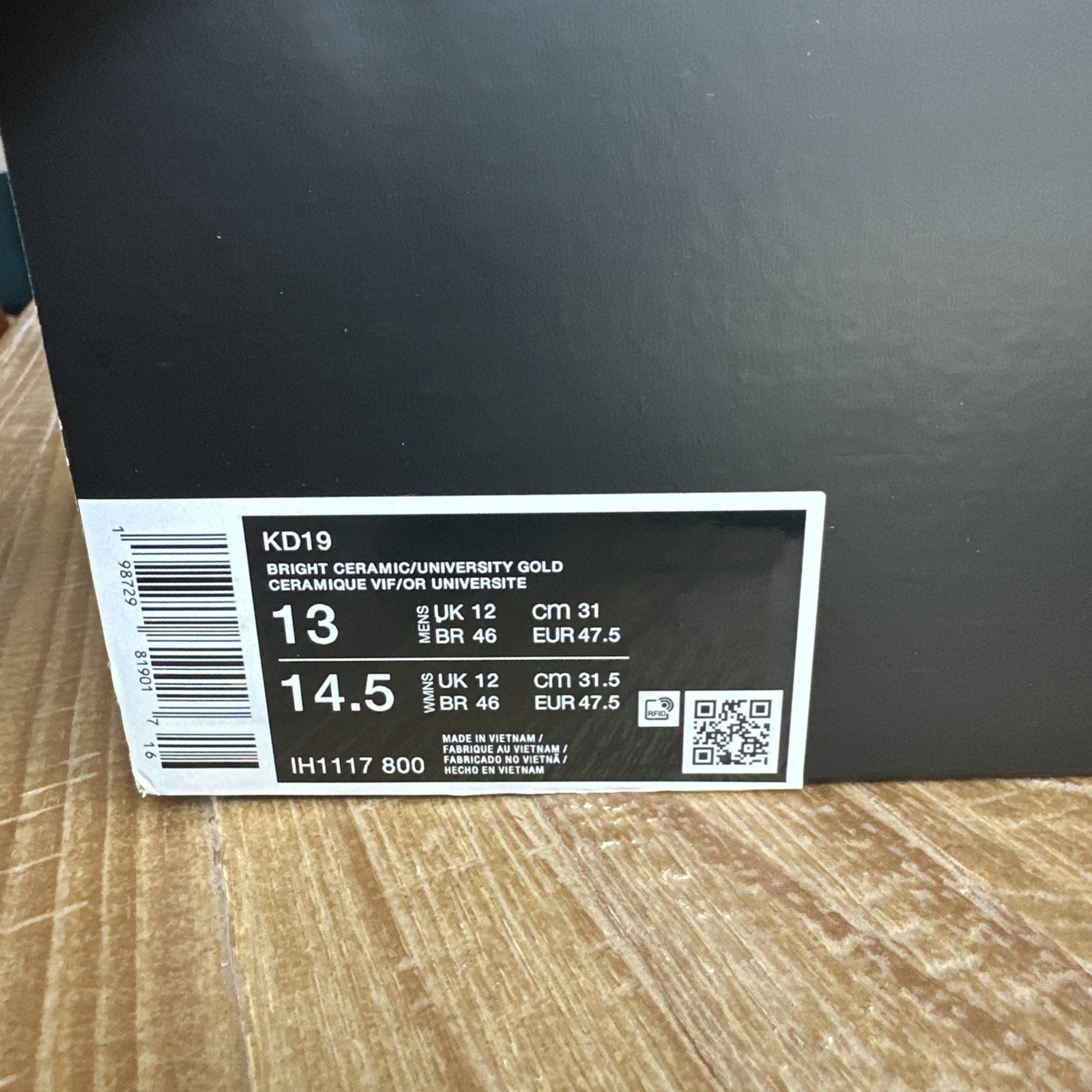 Nike KD 19 Bright Ceramic “🍊Crush” Sz13 – IH1117-800 – In Hand Ready To Ship 📦