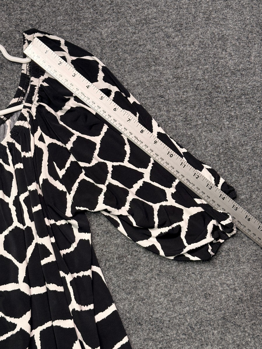 Grace Giraffe Print Square Neck Top