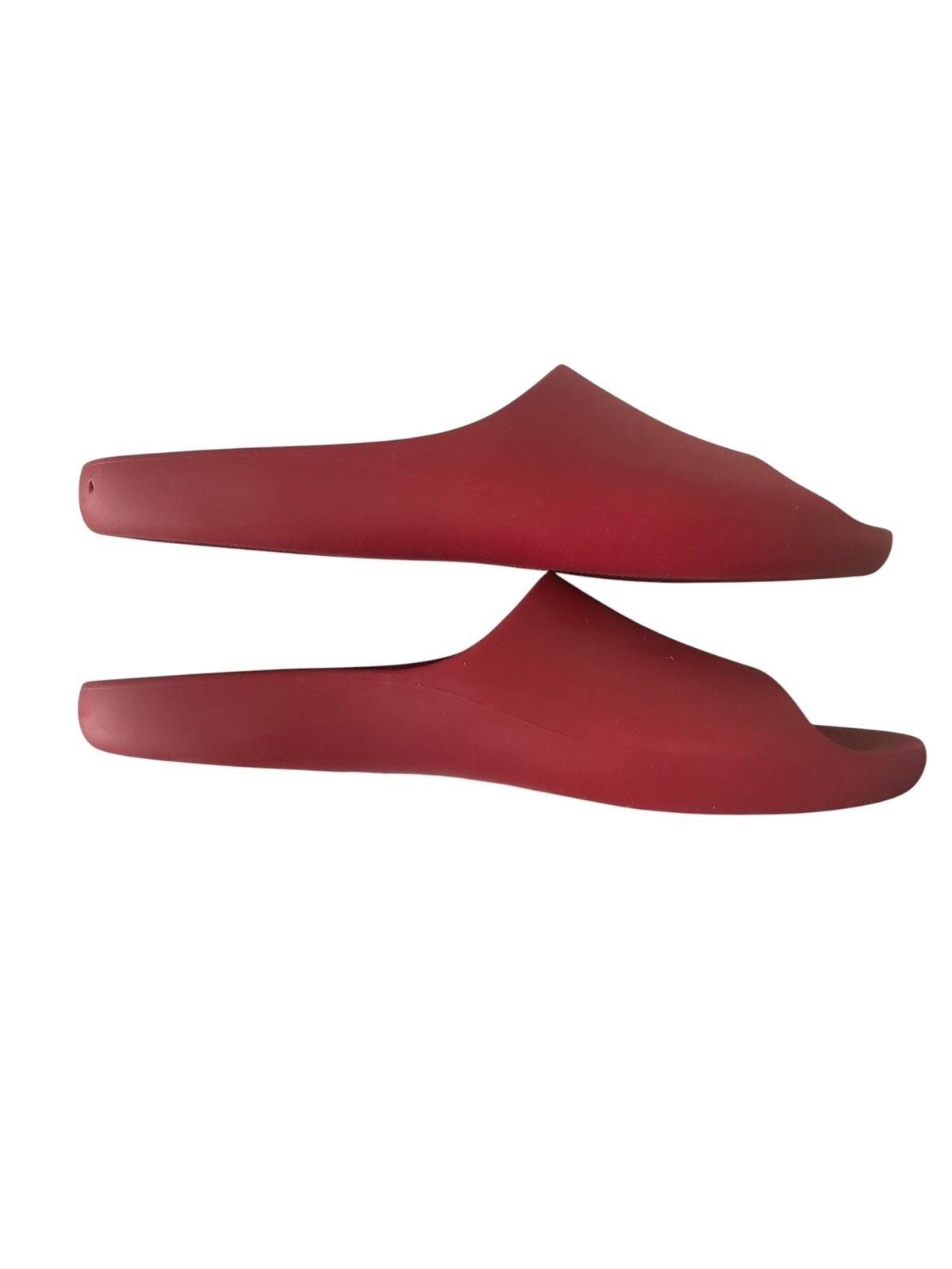 The Row AMA Slide Sandals – Red Rubber Slides – EU 40 / US 9 – Made in Italy