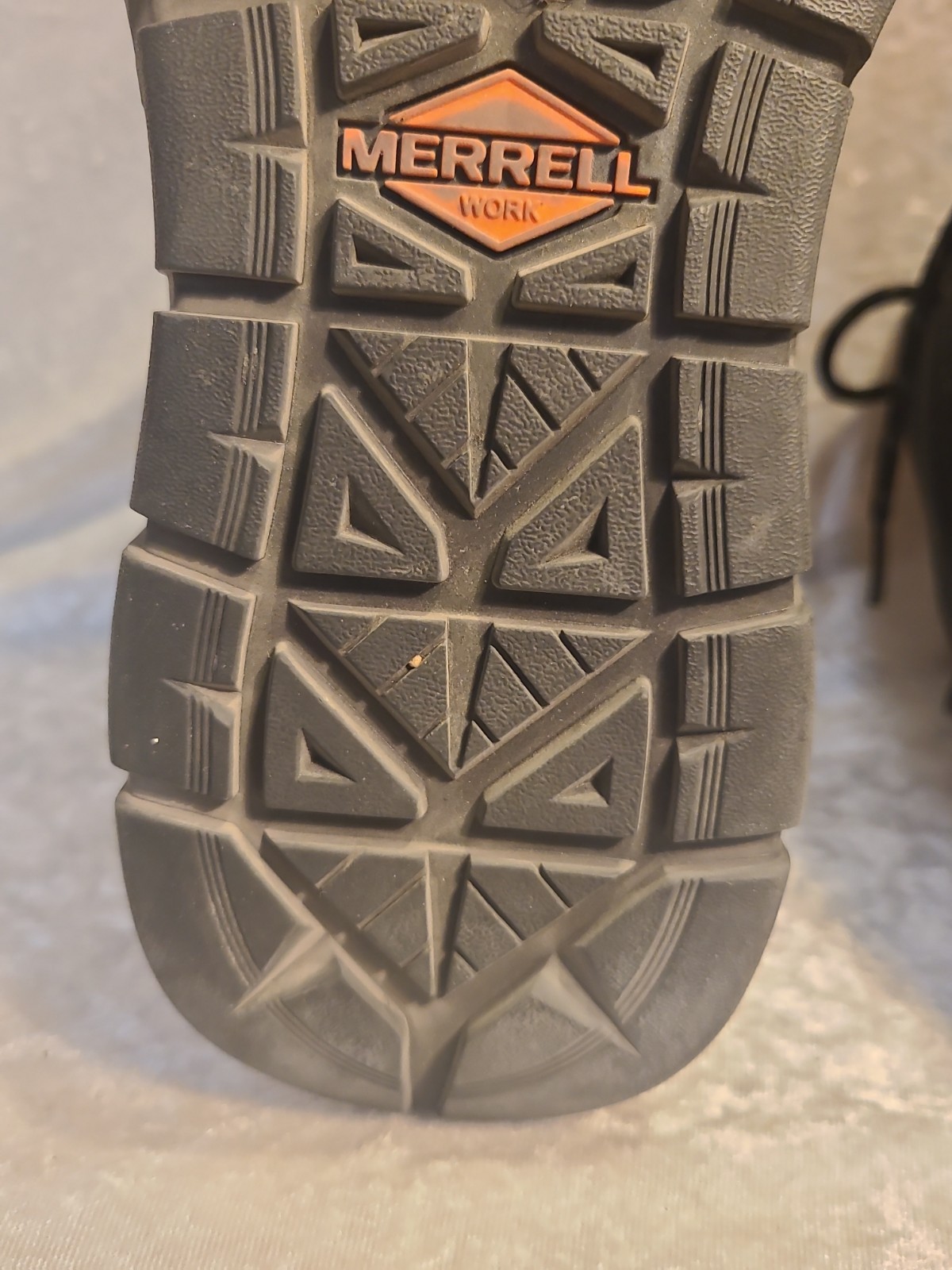 Merrell Fullbench Speed Mid Carbon Fiber Work Boots, Black, Men’s 8.5M