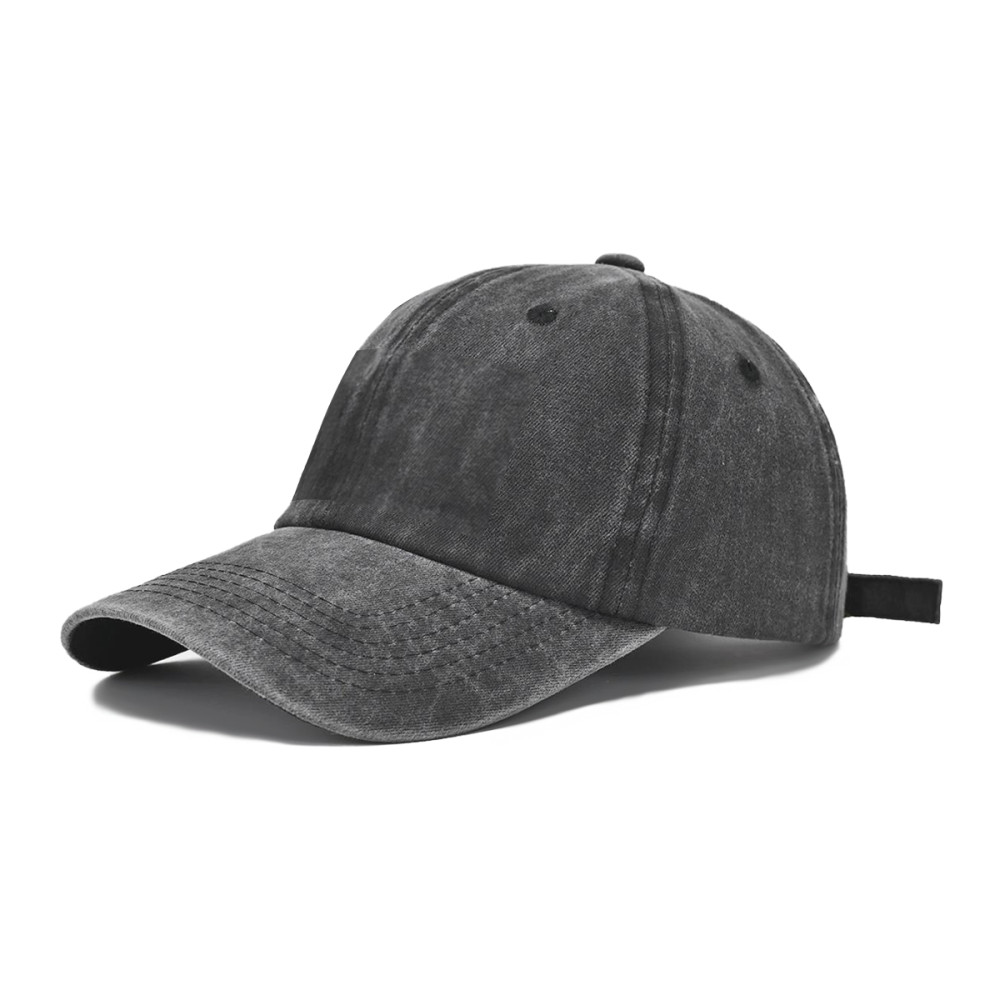 Personalized Vintage Washed Baseball Cap, Custom Name Logo Text Hat Adjustable