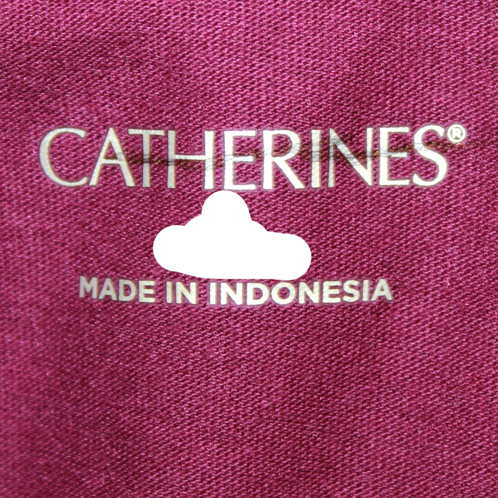 Catherines Plus Purple Cotton Glitter Flower Top Blouse 3X 26/28W