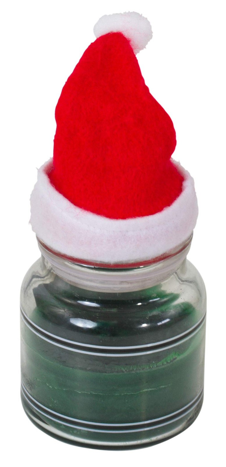 Mini Adornos De Gorros De Papa Noel De Fieltro, Rojo, Paquete De 12