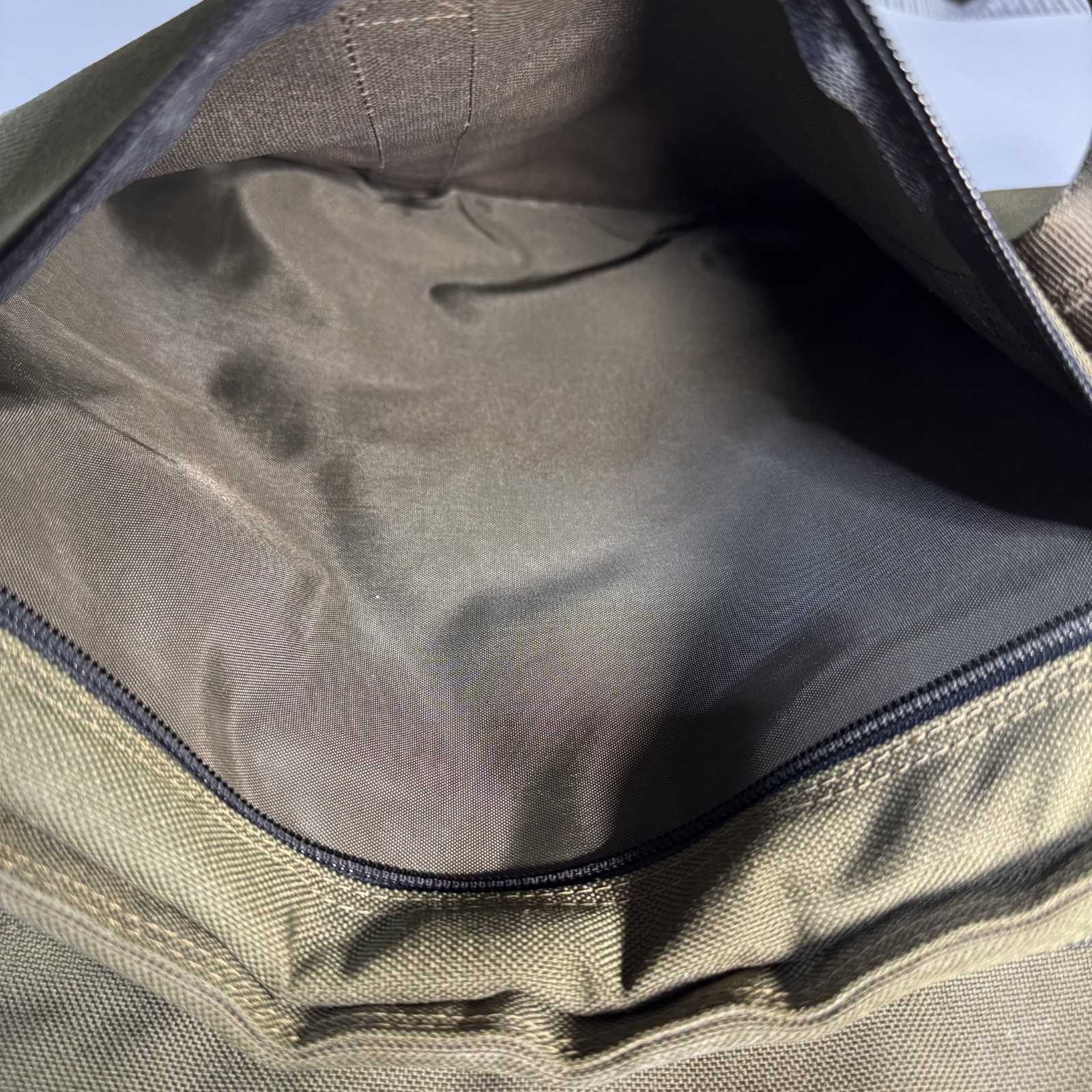 PORTER TENSION 3-Way Briefcase Backpack Olive Green Cordura Nylon Yoshida Japan