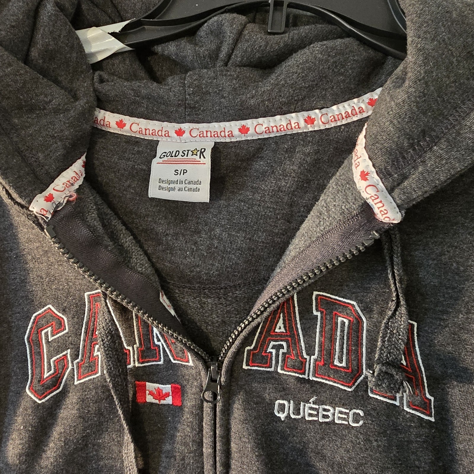 Goldstar Canadian Quebec Full Zip Hoodie
