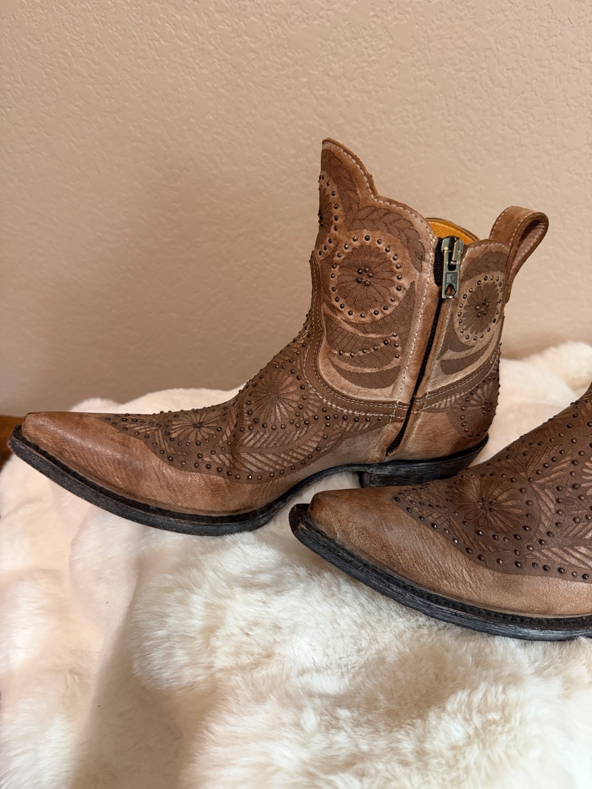 Old Gringo Dion 2775 Studded Boots Size 6.5 – RARE