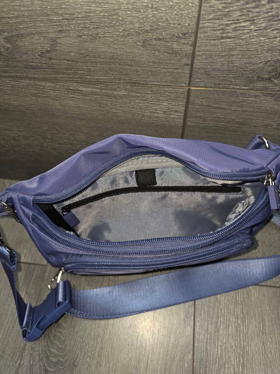 IHKWIP Confidence Anti-Theft Sling Crossbody Two Straps Marlin Blue Bag A684781