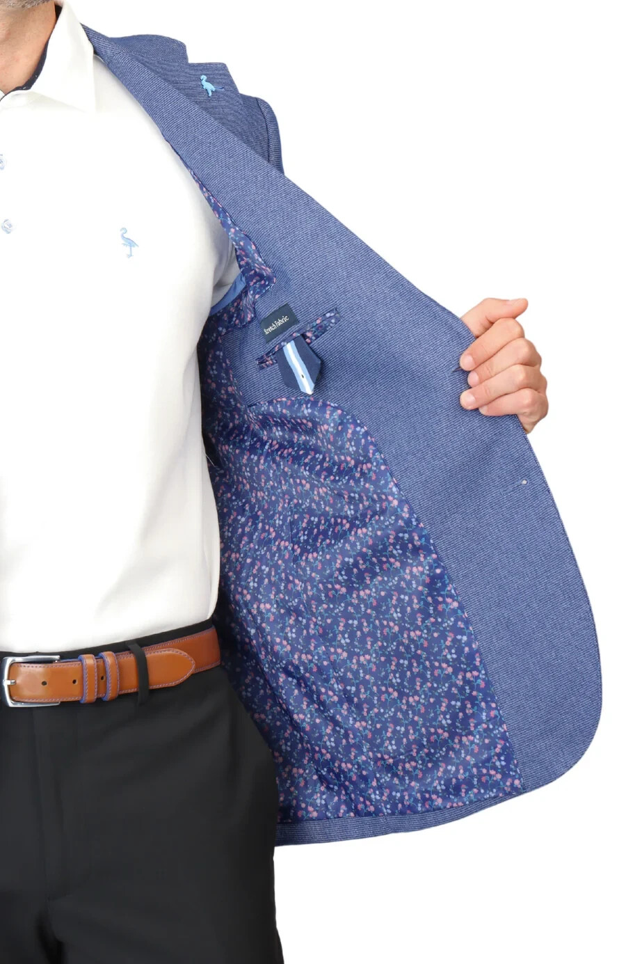 Tailorbyrd Blazer, NEW TAILORBYRD $325 Blazer, Tailorbyrd True Blue Tonal Dobby