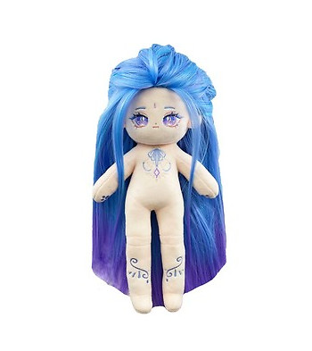 No attributes Yun Qu Plush 30cm Doll Stuffed Clothes Dress Up Anime Plushie Toys