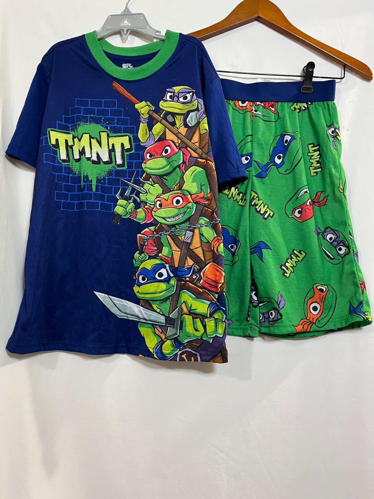 Nickelodeon Teenage Mutant Ninja Turtles Boys Shorts Pajama set 2pc U pick New