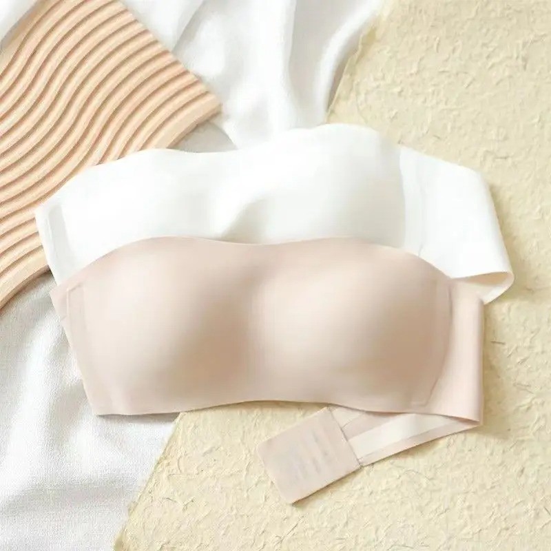 Women’s Minimizer Strapless Bra Jacquard Lace Underwire Bandeau for Large Bust