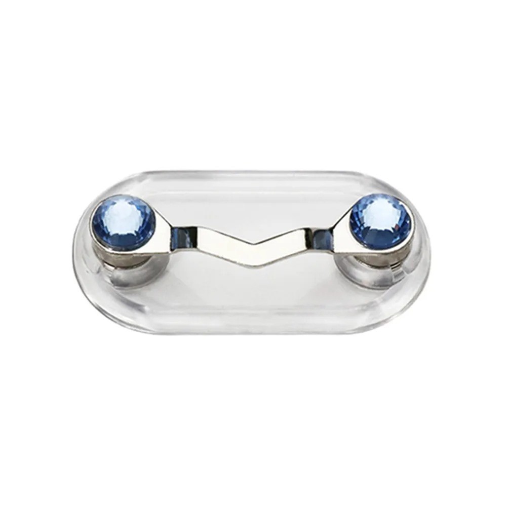 Magnetic Eye Glass Holder Spectacle Sunglasses Clip Badge Hang Magnet Hook Shirt