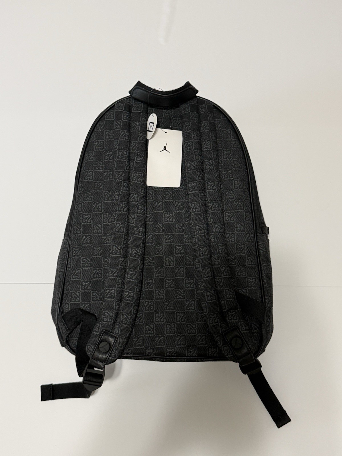 Nike Air Jordan Monogram 20L Black Patch Backpack Bookbag Bag MA9155-023 NEW