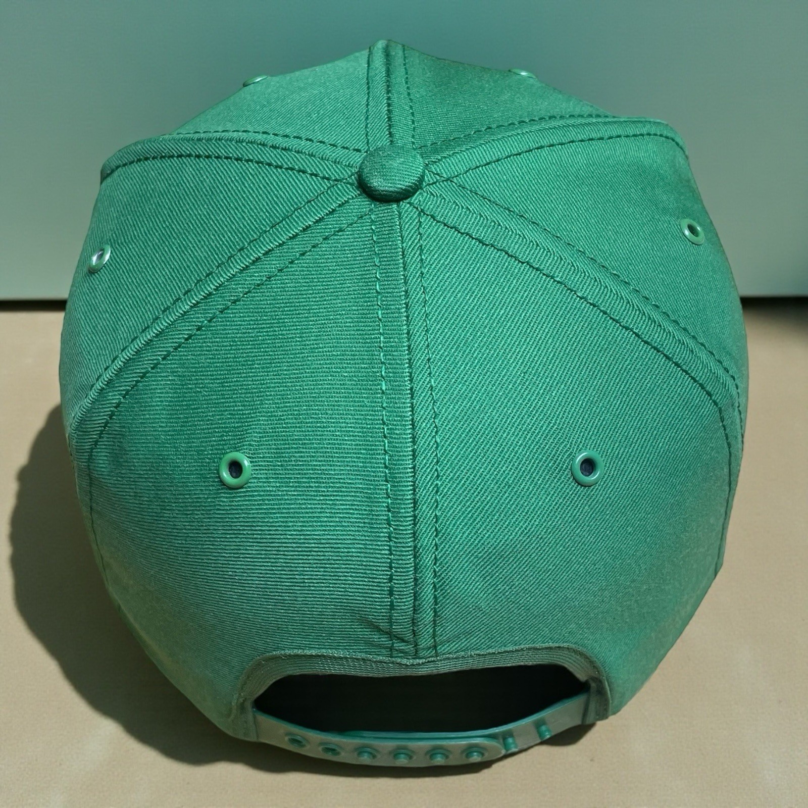 Vintage 80’s John Deere Snapback Hat Green Twill Louisville MFG Co. USA Made