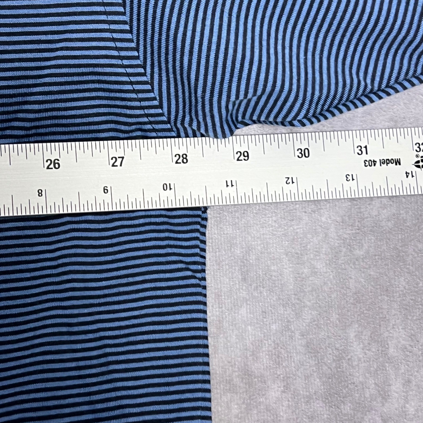 Blue Generation Polo Shirt Mens 4XL Blue Striped NWT Short Sleeve Casual