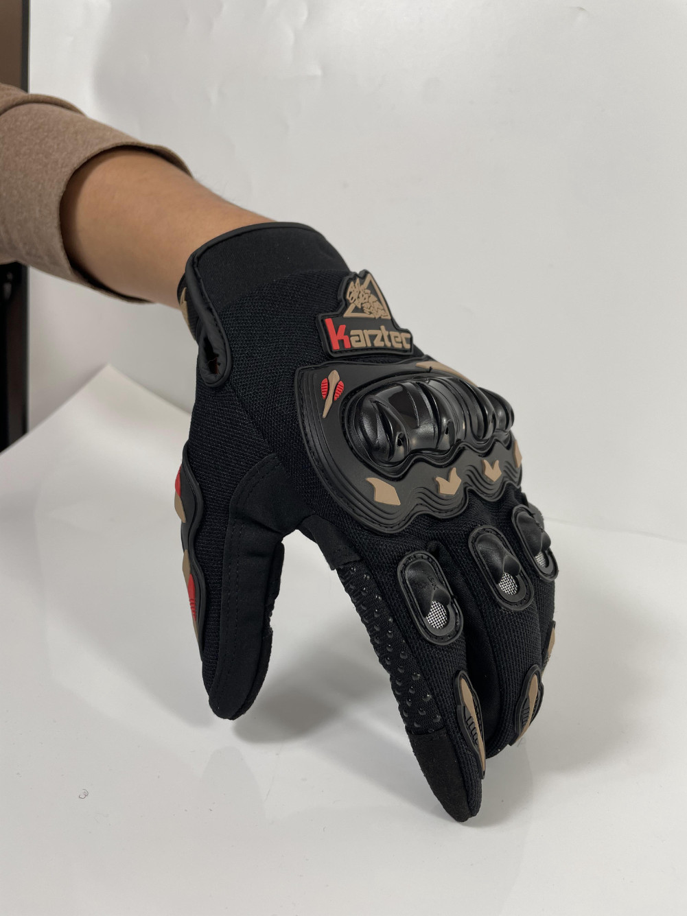 Motorcycle Gloves Touch Screen Windproof Bike Riding Gloves Full Finger Gloves