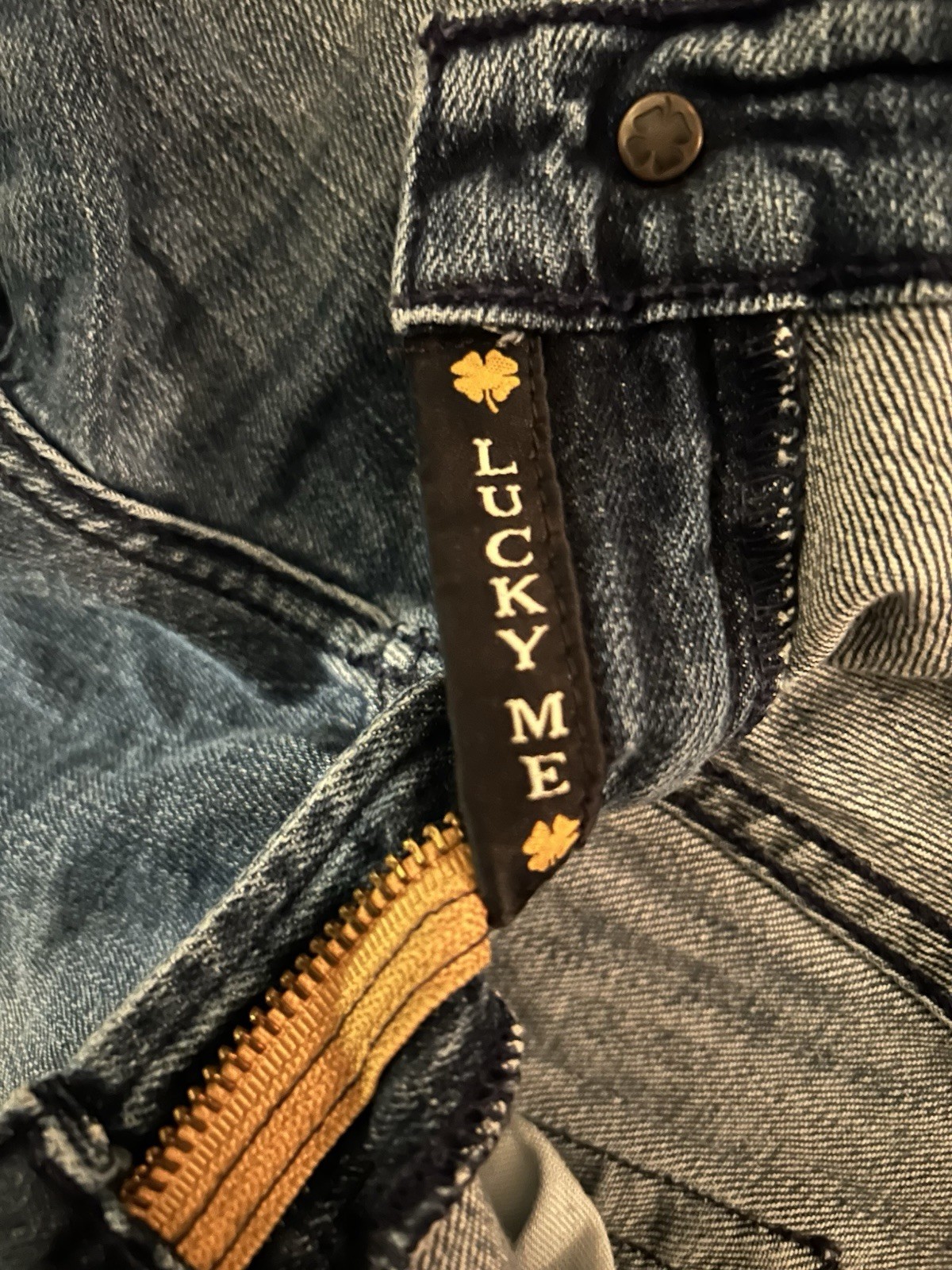 Lucky Brand Sweet Women’s Blue Denim Cut-Off Shorts Size 8 29″ Waist