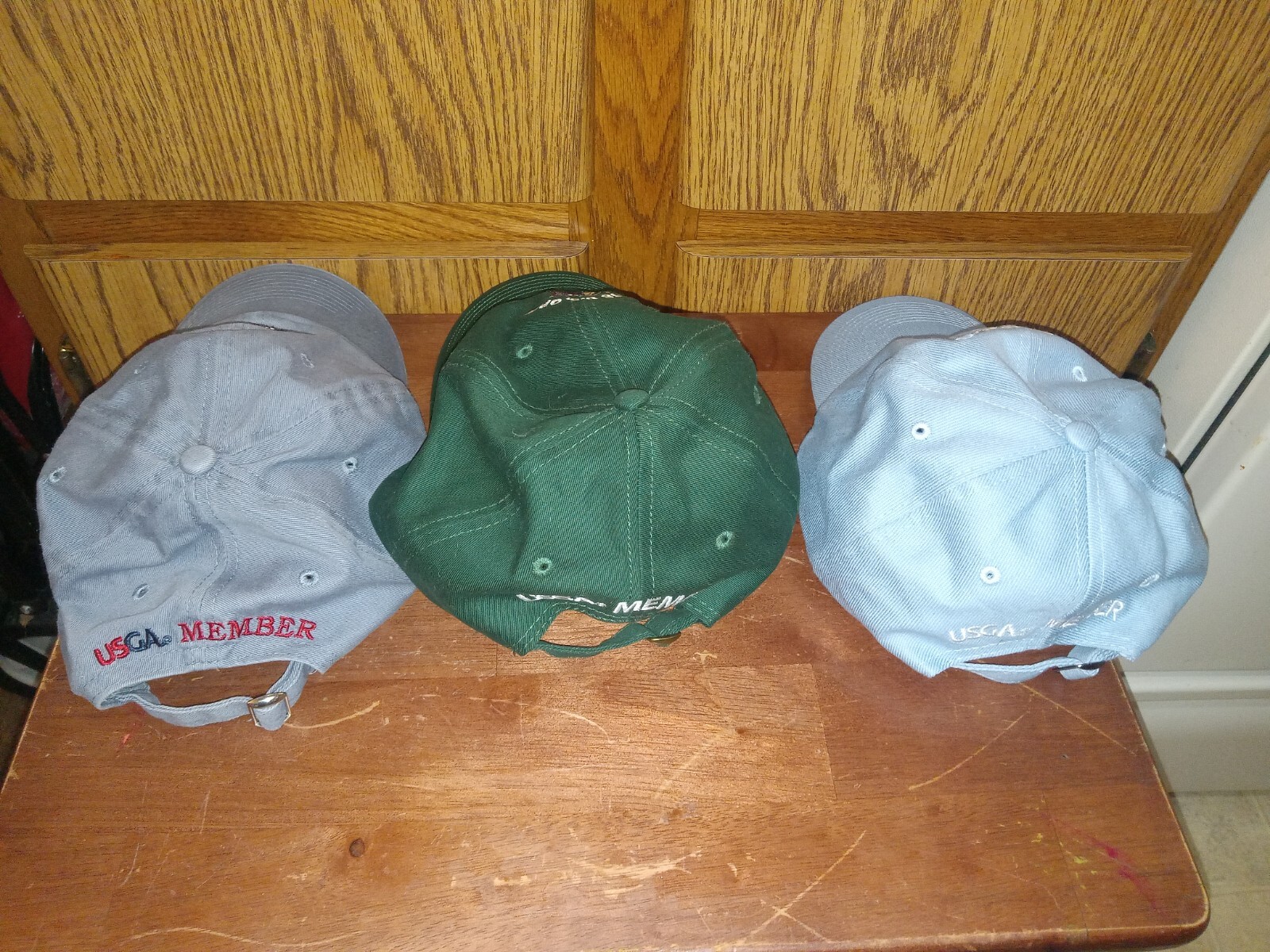 US Open USGA Golf Asso Hat Cap Lot Pebble Beach 2010 2019 & Shinnecock Hill 2018