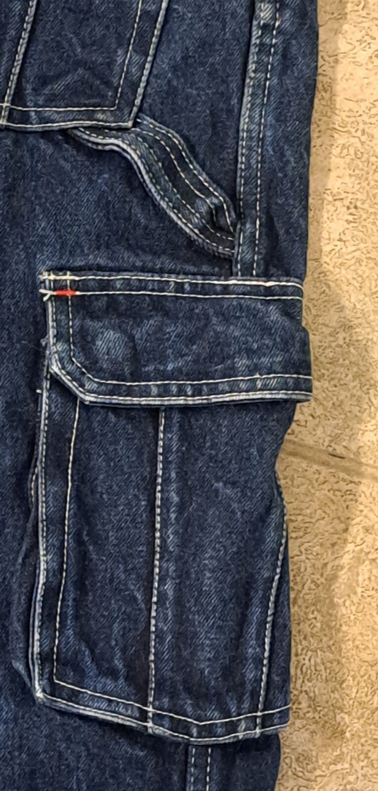 FUBU JEANS Carpenter Size 20 Mens 32 Inch Waist 31 Inch Inseam EUC