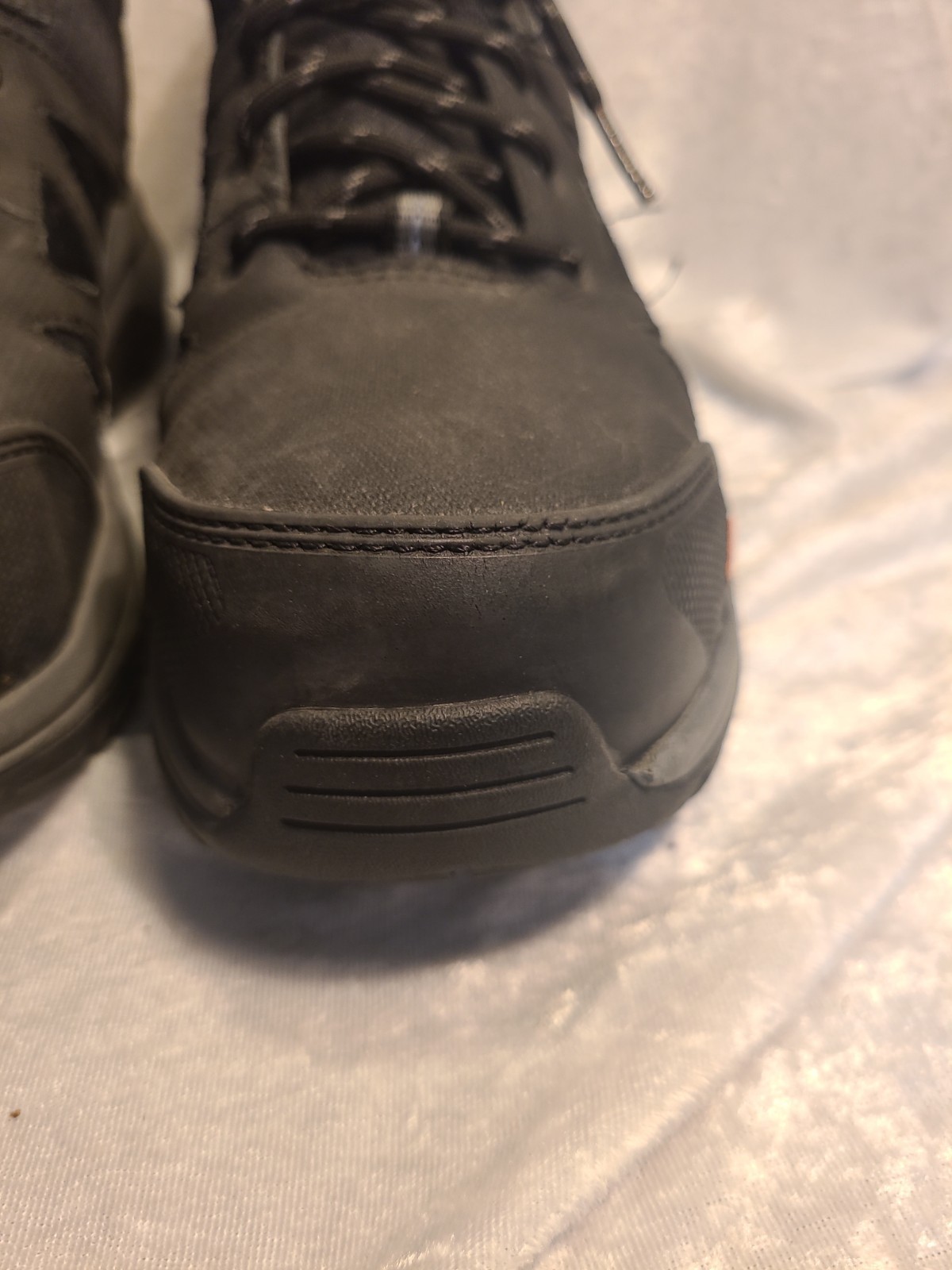 Merrell Fullbench Speed Mid Carbon Fiber Work Boots, Black, Men’s 8.5M
