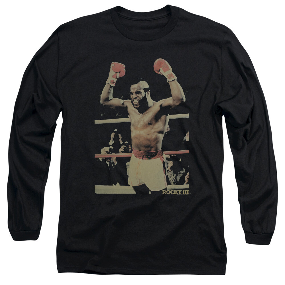 ROCKY CLUBBER Licensed Men’s Long Sleeve Graphic Tee Shirt SM-3XL