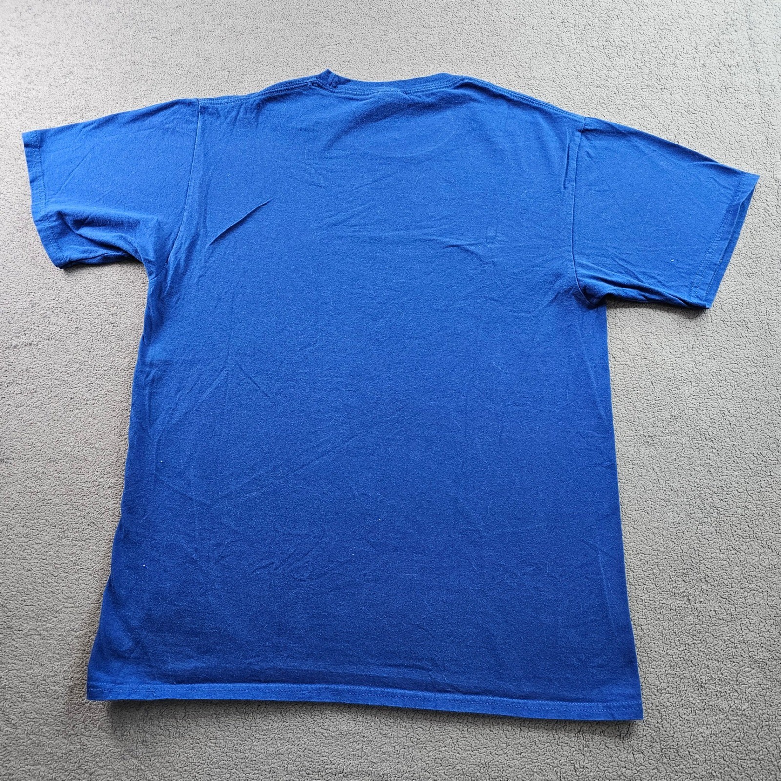Port & Company T-Shirt Youth M Blue Save The Turtles Graphic Crew Neck Pullover