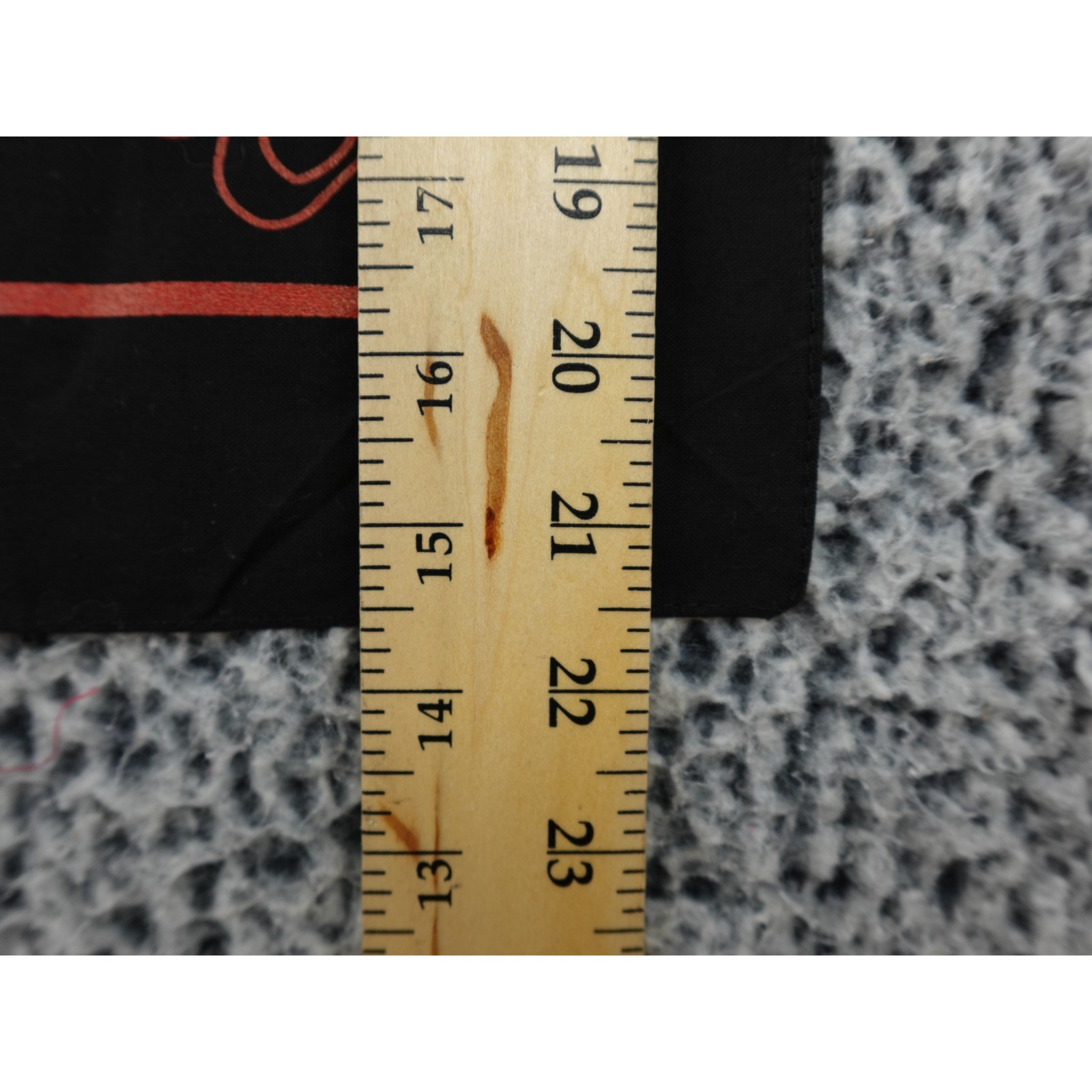Boot Barn Western Co Bandana Black Red Eagle American Trademark Graphic OS