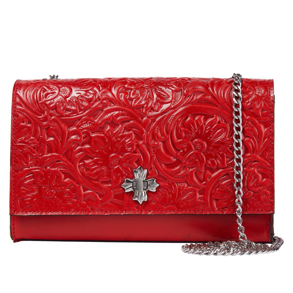 PATRICIA NASH $149 Giada CHOOSE FROM DROP MENU Leather Crossbody Bag NEW Purse