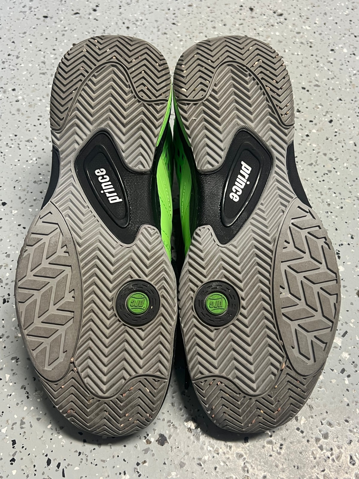 Prince Warrior TeXtreme Limited Edition Tennis Shoe Green / Black – US Size 11
