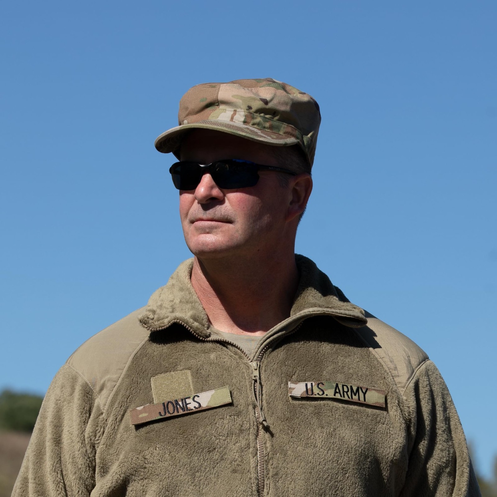 Water-Repellent Mil-Spec Patrol Cap, ACU NYCO Fabric, OCP Camo Hat