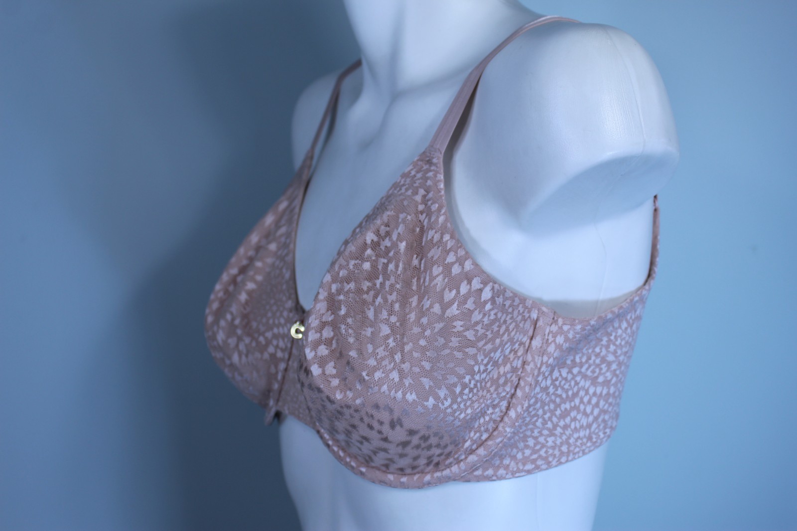 Chantelle C19UM1 Underwire Unlined Full Coverage Bra size 34DDD