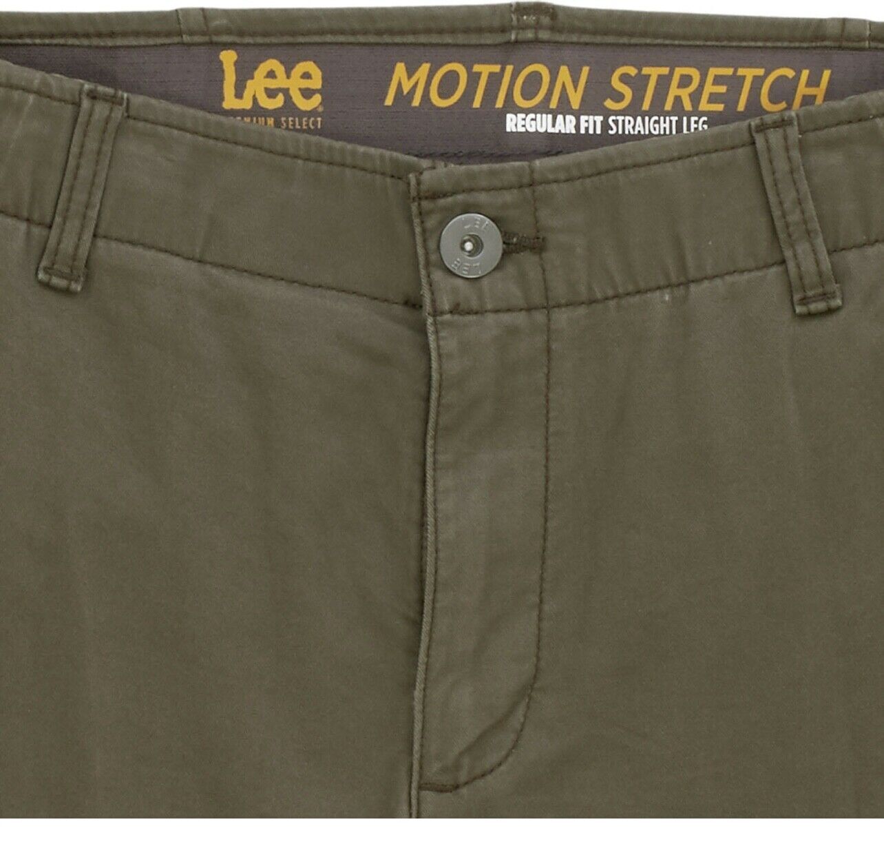 Lee Men’s Motion Stretch Regular Fit Straight Leg Cargo Pant – Size/Color Varies