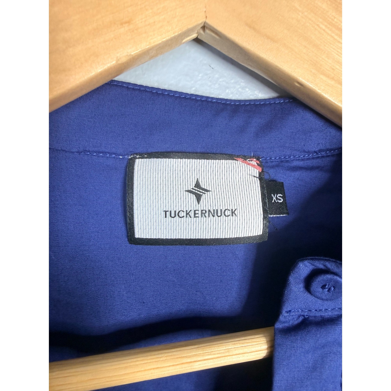 Tuckernuck Royal Blue Cotton Poplin Mini Dress XS NWOT