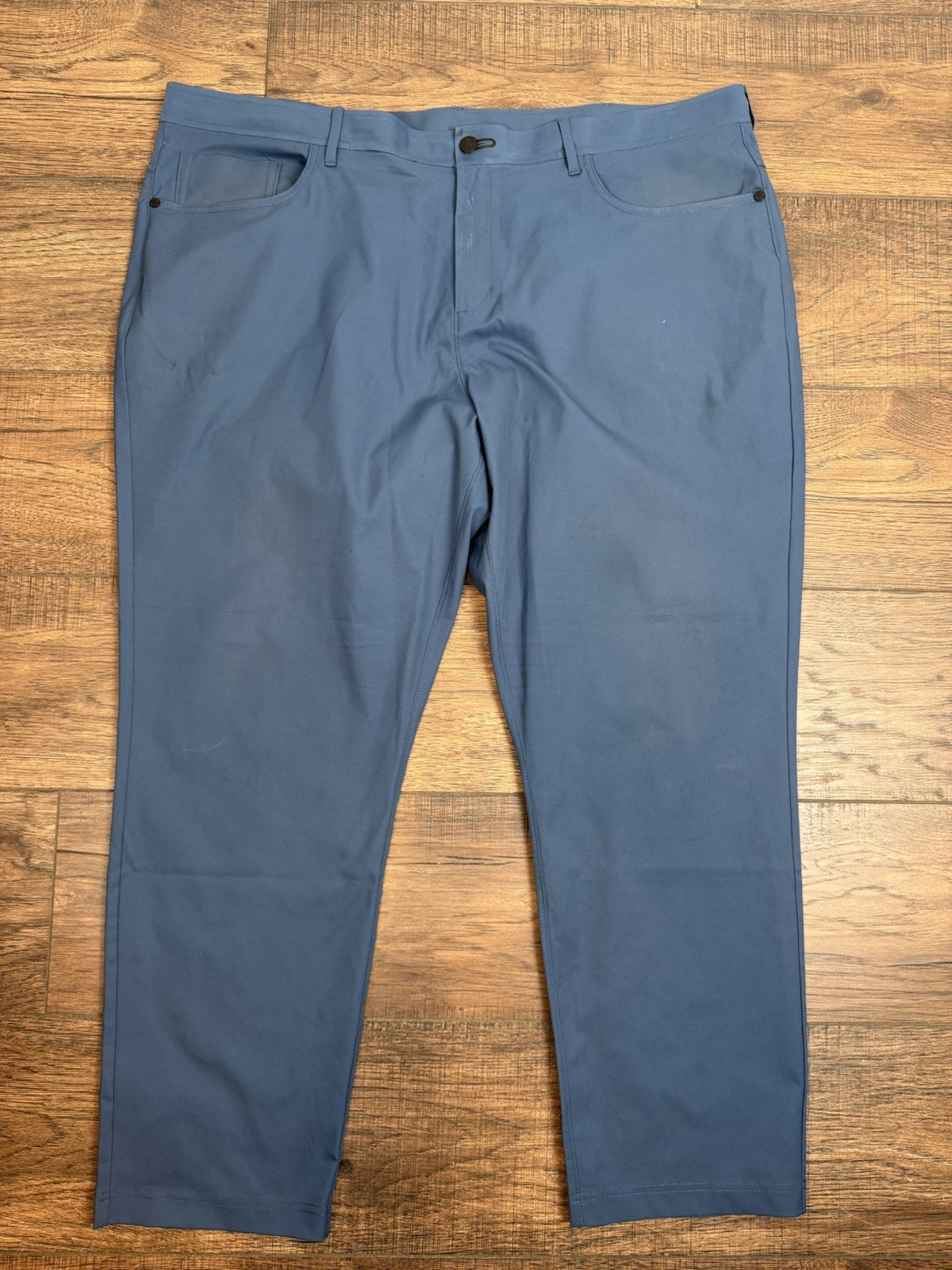 Public Rec All Day Every Day Pants Men 42x 28 Blue Performance 5-Pocket Trousers