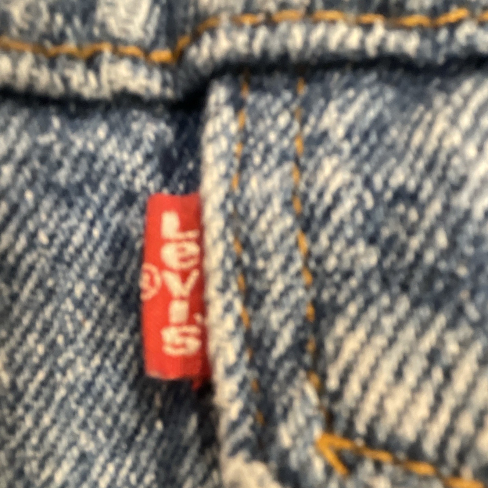 Vintage Levi’s Denim Type III Jacket Mens XL Blue 70507 4890 Trucker Made in USA