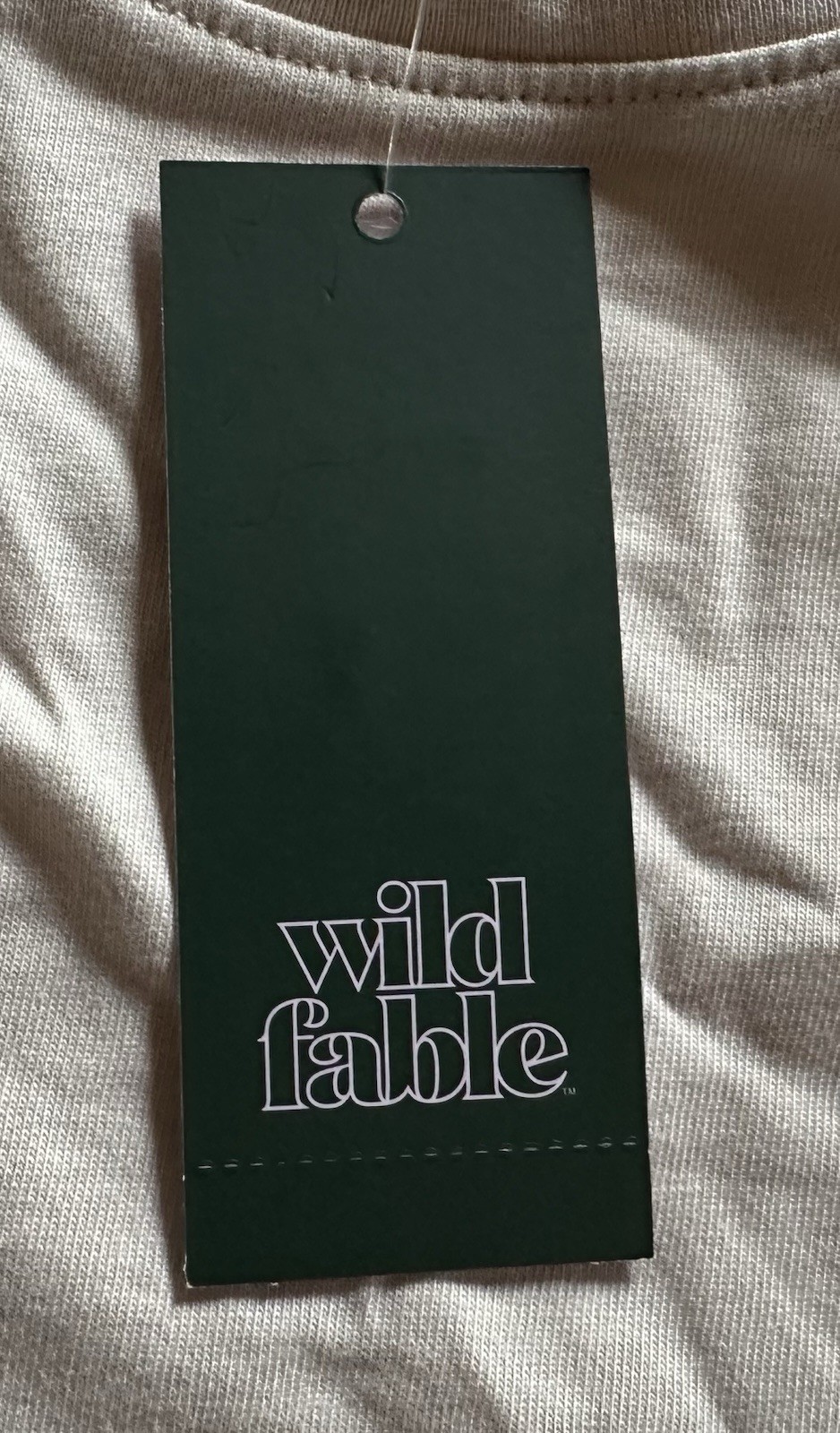 Wild Fable Tan Tee Shirt Manifest Your Destiny