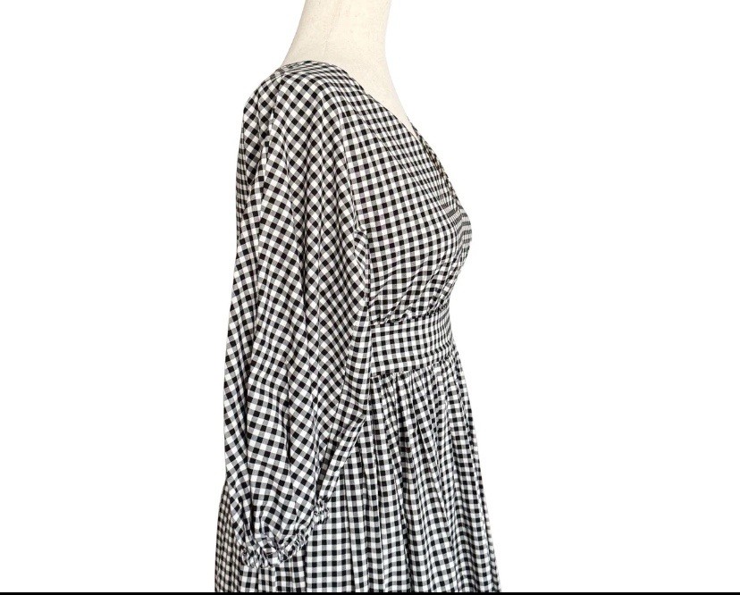 Kate Spade Gingham Dress Maxi