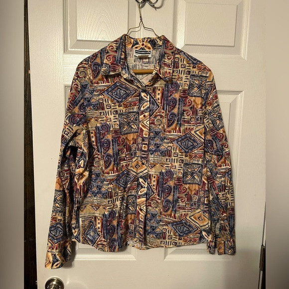 Vintage Panhandle Slim Women’s Western Shirt Size Large