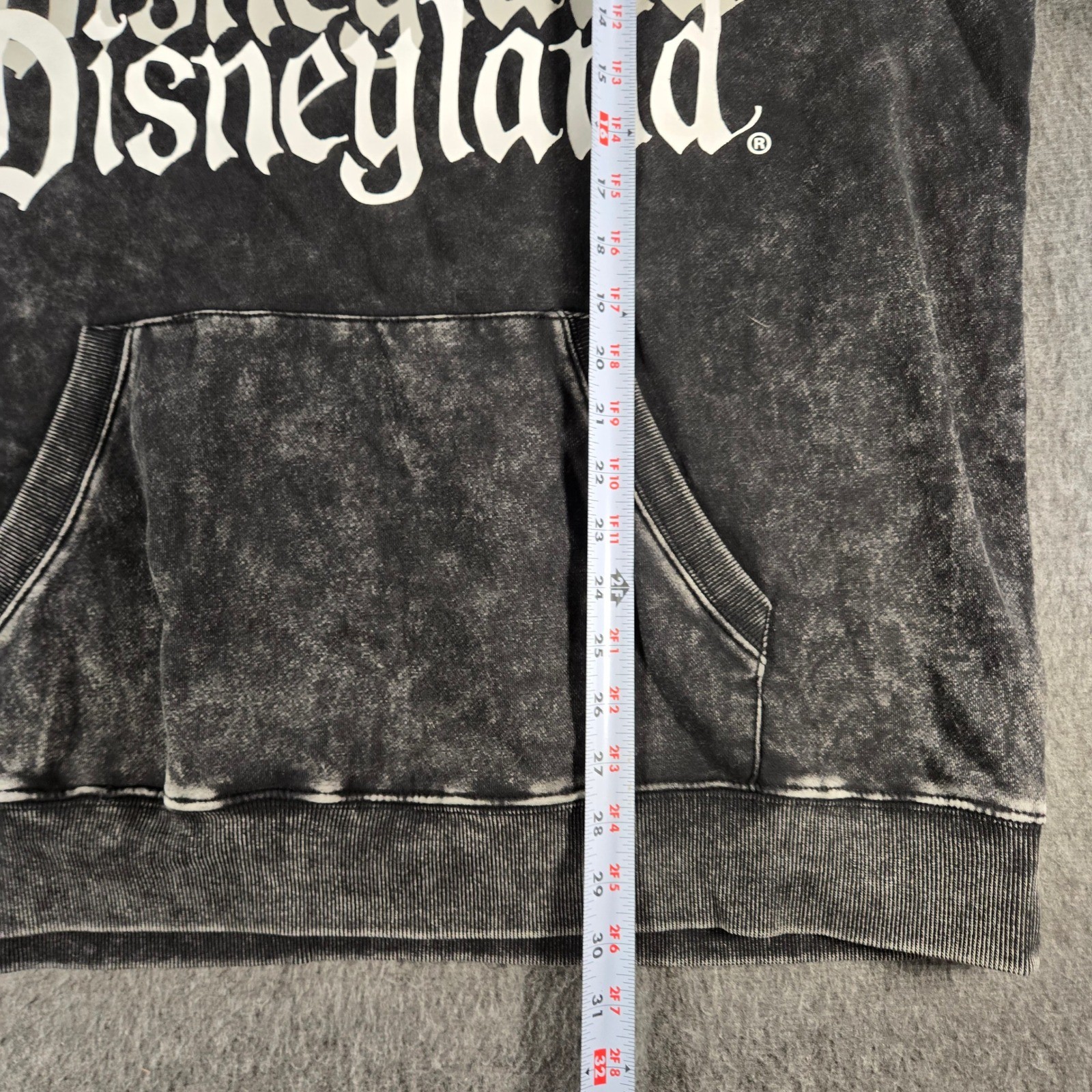 Disneyland Nightmare Before Christmas Acid Wash Sweatshirt XL Jack Skellington