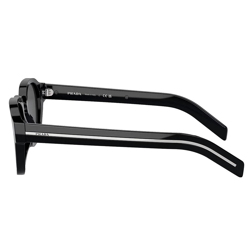 PRADA PR A16S 16K731 Black Frame Grey Lens Unisex Sunglasses New 52mm