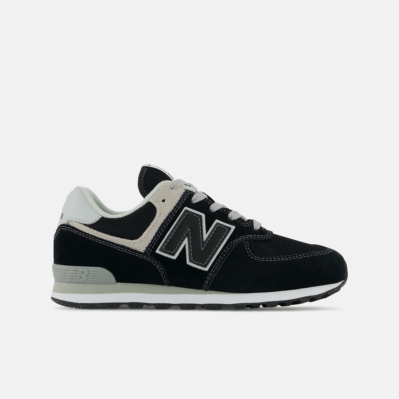 New Balance 574 Core Lace GS & Women’s – Authentic (US Size: Multi Size, BLACK)