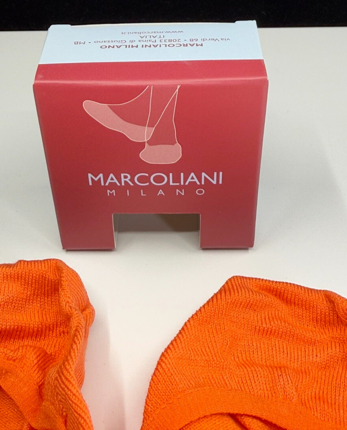 Marcoliani Milano Invisible Touch No Show Pima Cotton Socks NIB