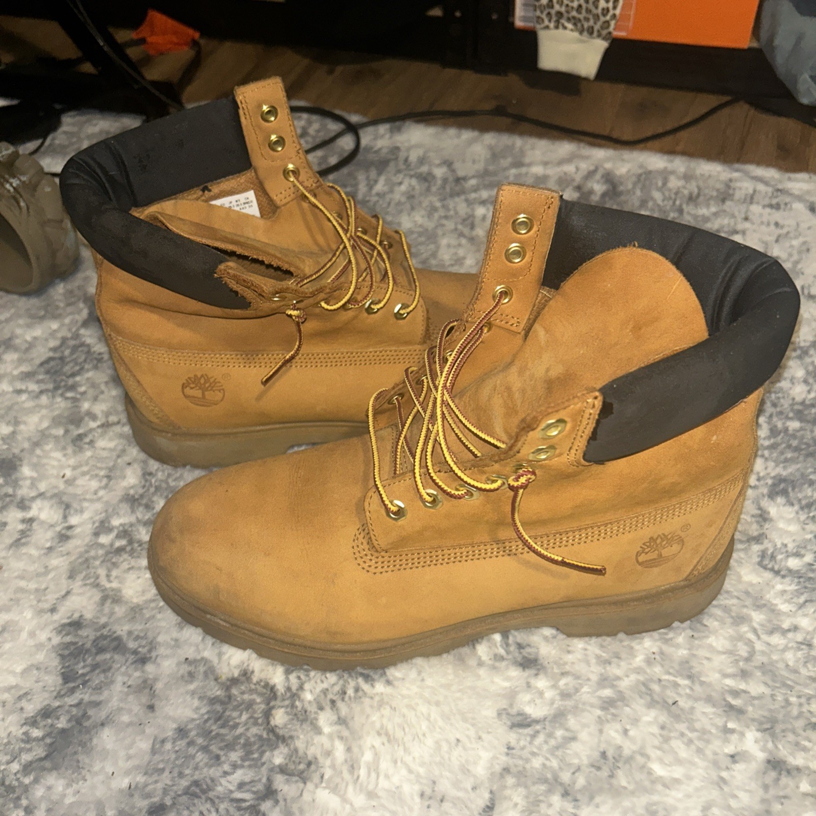 NEW Timberland 6 Inch Boot Wheat Nubuck Premium TB010061-713 Men’s SIZE 7.5-12