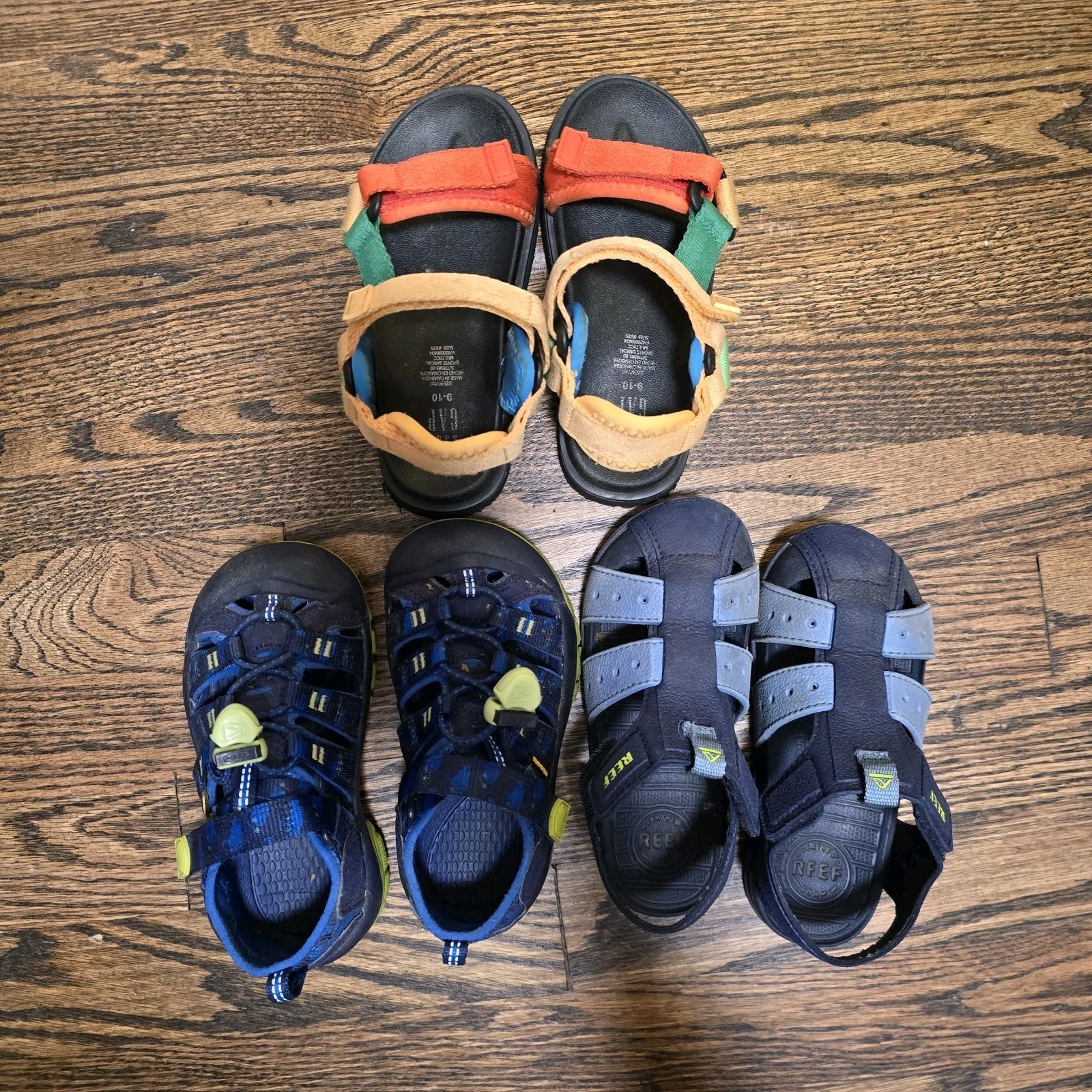 Boys mixed brand summer shoe bundle Size 9/10