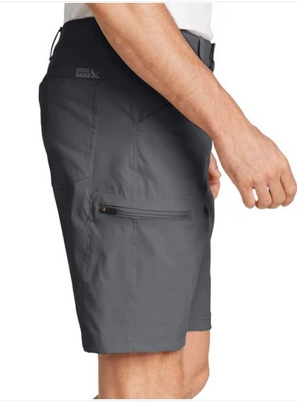 Eddie Bauer Men’s UPF 50+ Classic Fit Rainier Tech Shorts NWT