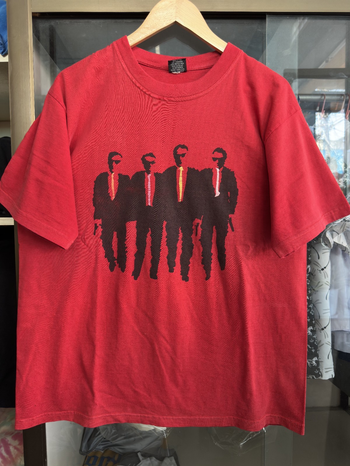 Reservoir Dogs Movie Quentin Tarantino Dvd Promo Vintage Shirt